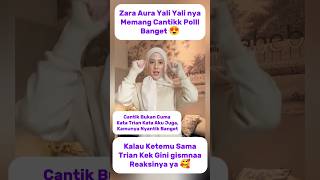 Zara Pake Jilbab Aura Yali Yalinya Kuat Banget #zaraadhisty #adhistyzara #videoshort #viralvideo