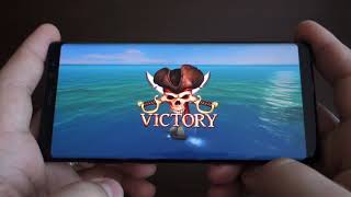Ships of Battle Age of Pirates - Note 8 Gameplay - Best Android Games screenshot 5
