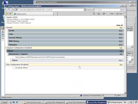 AGPM - Advanced Group Policy Management - Part 4 Workflow