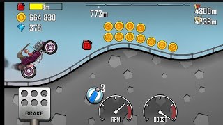 I TRIED THE HARDEST HILL IN HILL CLIMB RACING 😱 screenshot 4