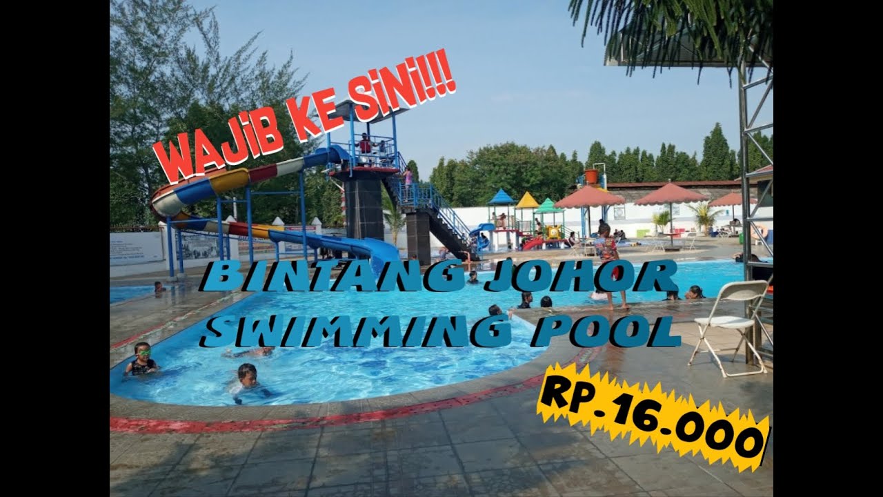 Review kolam renang BINTANG JOHOR, Kolam renang Murah tapi Selengkap itu!!!