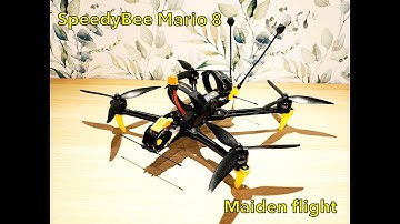 How I took SpeedyBee Mario8 to a maiden flight - 3.5km away