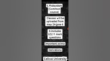 Calicut University 1st semester ba bsc time table #calicutuniversity #semsester#study#exam#timetable