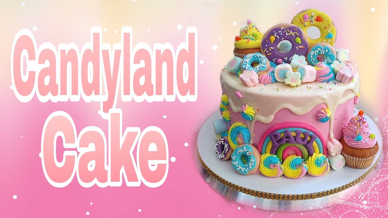 Candyland Cake | Mommy Khai TV