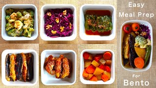 Healthy Japanese BENTO meal prep  15minute EASY recipes