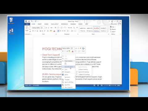 Hoe delen van een Word 2013-document uit te vouwen en samen te vouwen