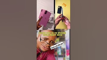 iPhone 16 Vs Tecno pop 10 tech review video 🥹🥹🥹 E sharp #shorts  #techreview