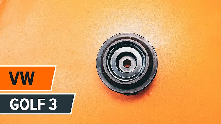 How to change Strut Mount on VW GOLF 3 TUTORIAL | AUTODOC