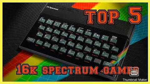 TOP 5 ZX SPECTRUM 16K GAMES...DID YOUR FAVOURITE MAKE THE LIST? #top5 #zxspectrum #retrogaming