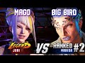 Sf6  mago juri vs big bird 2 ranked marisa  high level gameplay