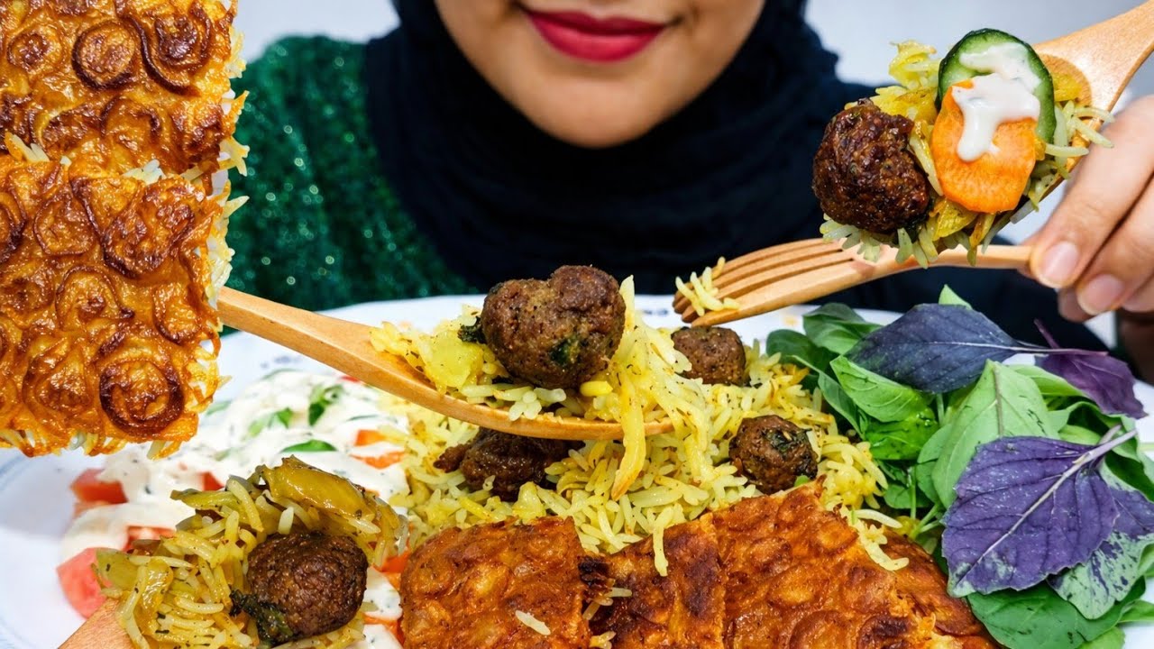 ASMR | Eating Kalam Polo