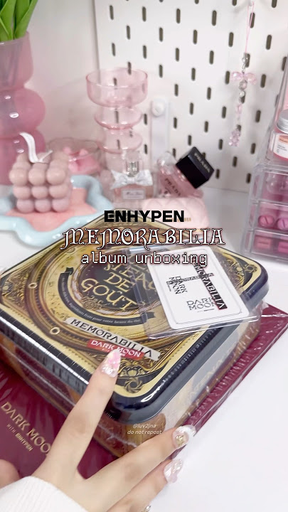 enhypen album unboxing ✨ who is your bias ?? #kpop #enhypen #enhypenalbum #shorts #memorabilia