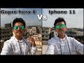 GOPRO HERO 8 vs IPHONE 11 | CAMERA COMPARISON