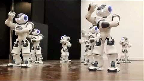 World Premiere: 20 Nao Robots Dancing in Synchronized Harmony