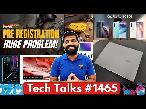 Tech Talks #1465 - BGMI Govt. Action Delay?, Realme Laptop Launch, Nord CE 5G Unboxing, Twitter Ban?