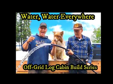 Water A-Plenty!! ? A simple water solution for an Off-Grid Cabin  ?
