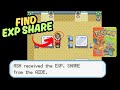 How to FIND Exp Share Fast in Pokemon FireRed &amp; LeafGreen