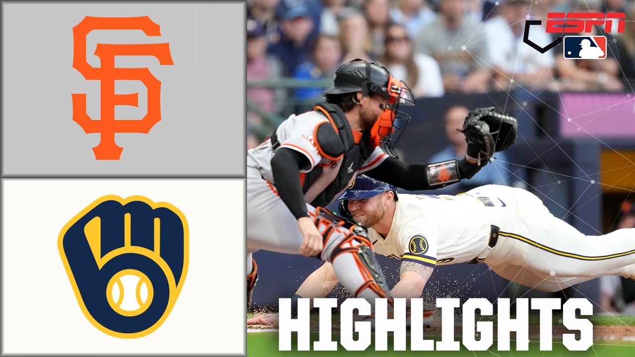 BASHING BREWERS š„ | San Francisco Giants vs. Milwaukee Brewers | Full Game Highlights | ESPN MLB