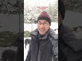 Winter Wonderland with Summer in Cincy #winterwonderland #winter #wonderland #snowing #cincinnati