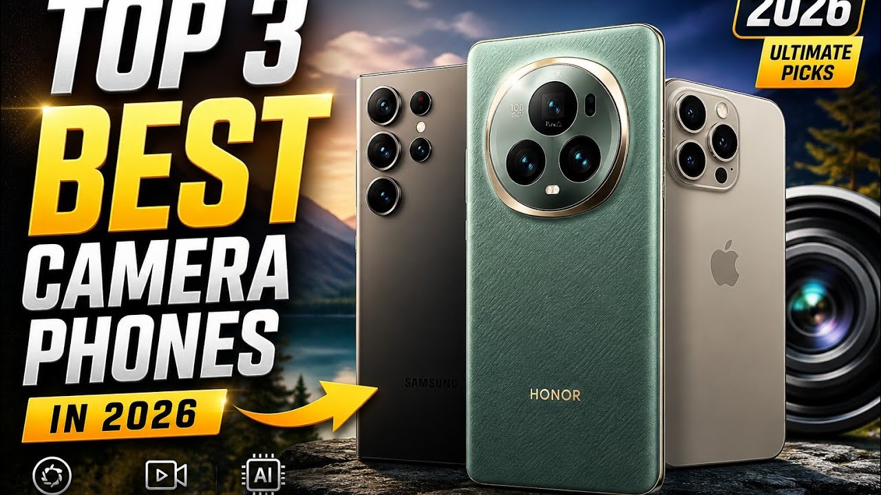 Top 3 Best Camera Phones In 2026 - YouTube