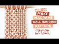 DIY Macrame Pattern Tutorial | How To Make Macrame Wall Hanging Pattern | Easy Tutorial For Beginner