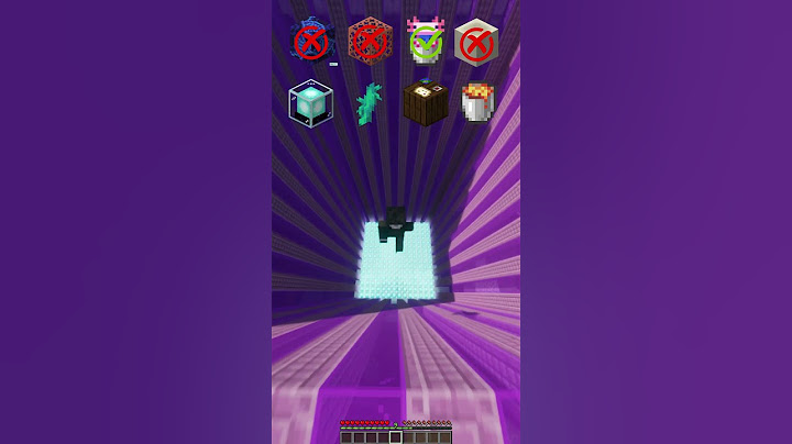 Testing Every Block for Fall Damage in Minecraft! 💀 #Minecraft #MinecraftShorts #FallDamage