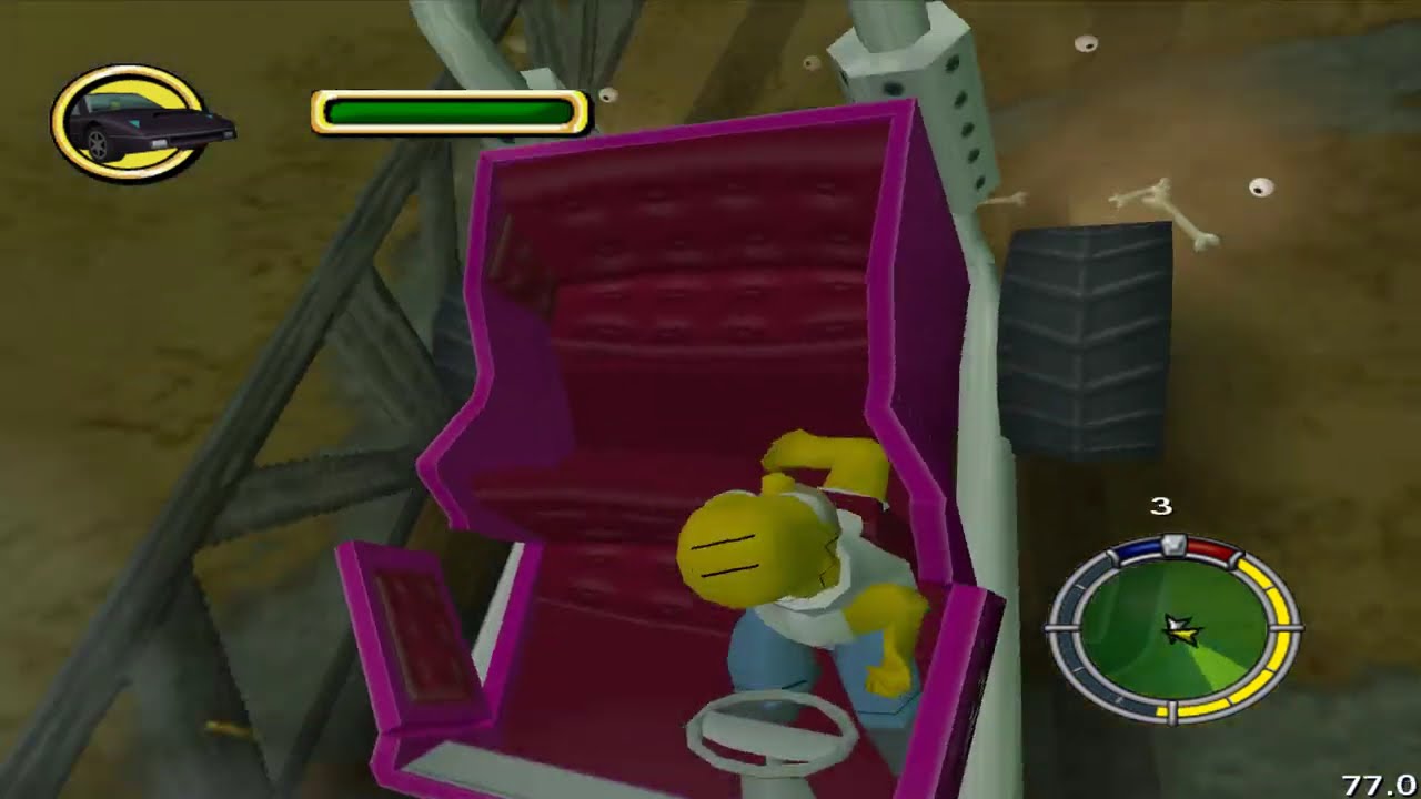 Модификация «Симпсоны: Наезд и бегство»: Полная карта игры, часть 7