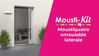 Moustiquaire enroulable latérale sur mesure