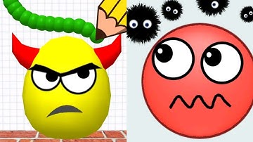 Draw To Smash VS Hide Ball MAX LEVELS UNLOCKED Gameplay Android,ios