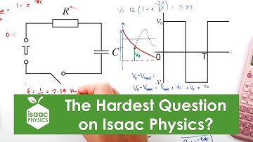 The Hardest Question on Isaac Physics? Square Wave Capacitor Charging