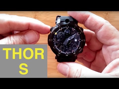 Zeblaze THOR S 1GBRAM/16GBROM Android 5.1 Front Camera Smartwatch: Unboxing and 1st Look