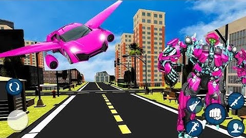 Robot Car Transforming Game 3D Game