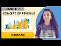 Numericals of Revenue / class 11 economics