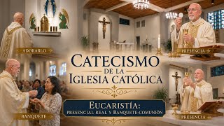 🧏🏼‍♂️Presencia real de Cristo desde la consagración; y la adoración debida. Banquete Pascual🙏🏻