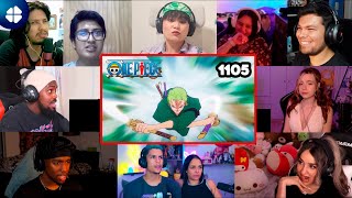 One Piece Ep. 1105 Reaction Mashup: A Beautiful Act of Treason! The Spy, Stussy!