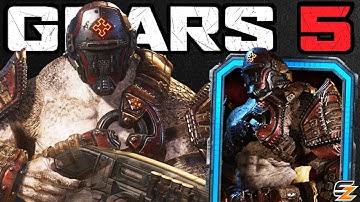 GEARS 5 Characters Gameplay - LOCUST FLAME GRENADIER Character Skin Multiplayer Gameplay!
