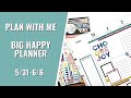 PLAN WITH ME | BIG HAPPY PLANNER