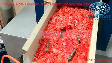 PP PE HDPE LDPE LLDPE Plastic scraps Pulverizer Powder making