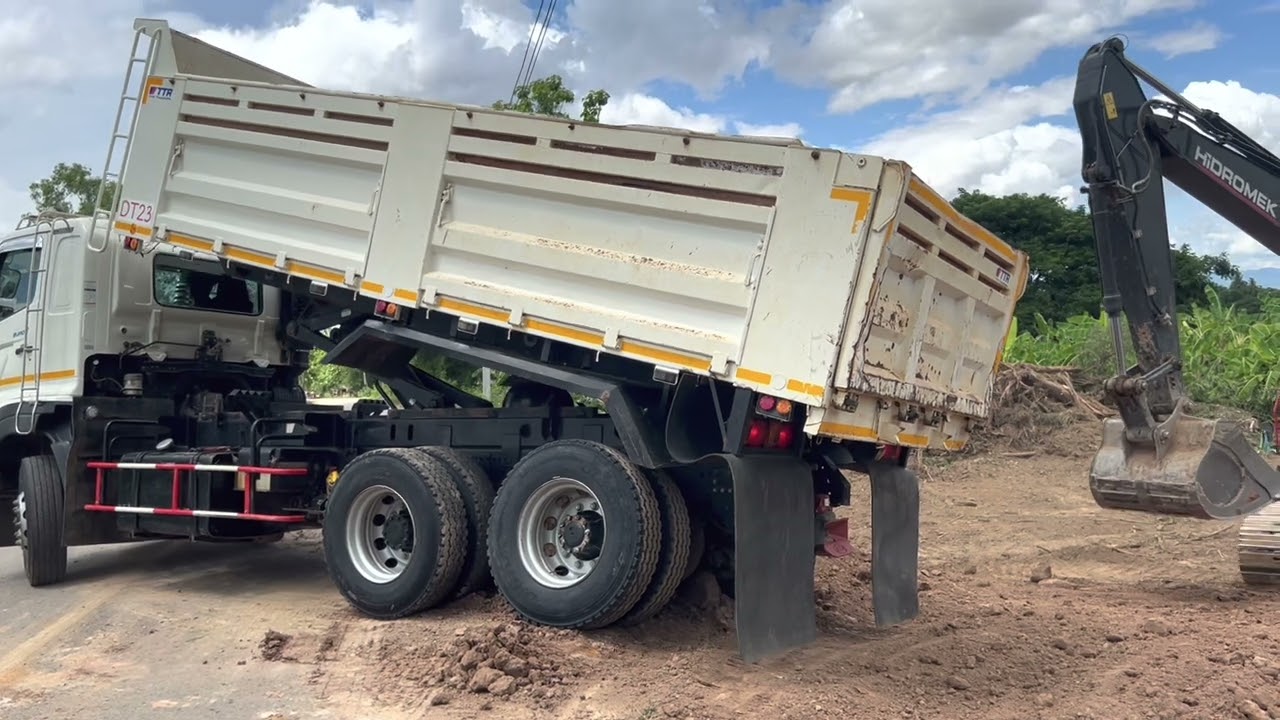 งานถมดินขนาด 1 ไร่ สูง 2 เมตร เพื่อก่อสร้างที่อยู่อาศัย บ้านร่องคำ ต.แม่นาเรือ จ.พะเยา EP.2