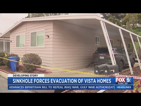 Sinkhole Forces Evacuation