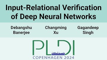 [PLDI24] Input-Relational Verification of Deep Neural Networks
