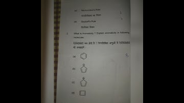 Chemistry organic paper Bsc 1st year past years  kumaun university.