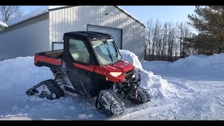 2019 POLARIS RANGER POV IN DEEP SNOW!!