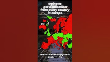 part 4 of trying to get a subscriber from every country #europe #geographythroughmaps #trending #map