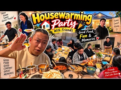 Housewarming at our MasterChef's house - YouTube