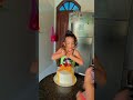 Doida pra partir o bolo 😱 #shorts #viral #desafio #quemganha #familia #humor #reacao #eloagringa