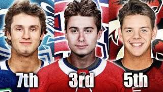 2018 NHL Re-Draft: Two Years Later (NHL Top Prospects— Habs, Canucks, Red Wings, Oilers, Rangers)