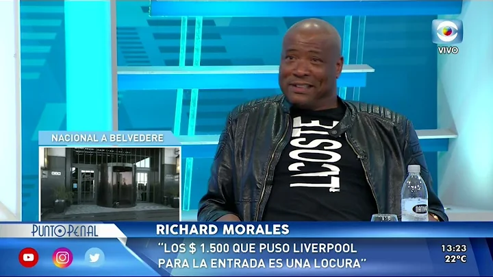 RICHARD MORALES. RECIBIMOS LA VISITA DEL EX FUTBOL...