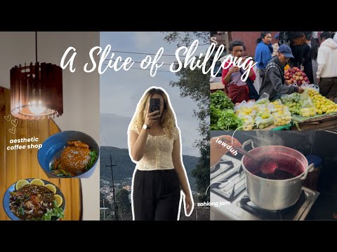 A Slice of Shillong | Making homemade sohiong jam 🍇, shopping & cafe moments