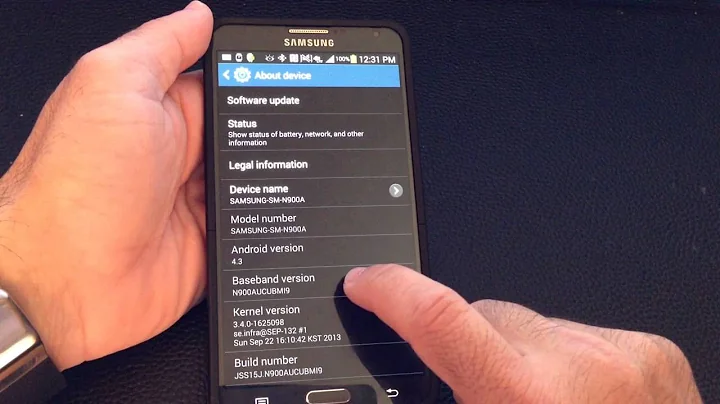 Samsung Galaxy Note 3 Tip: How to enable developer options hidden menu